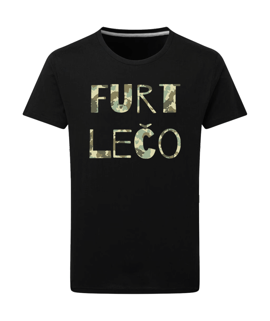 Pánske bavlnené tričko " FurT LeČo ® "  - army